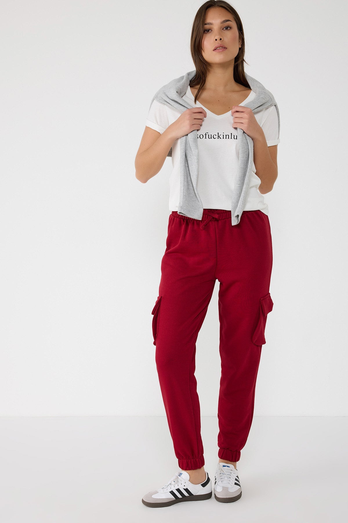 Basic Cargo Jogger Sweatpants