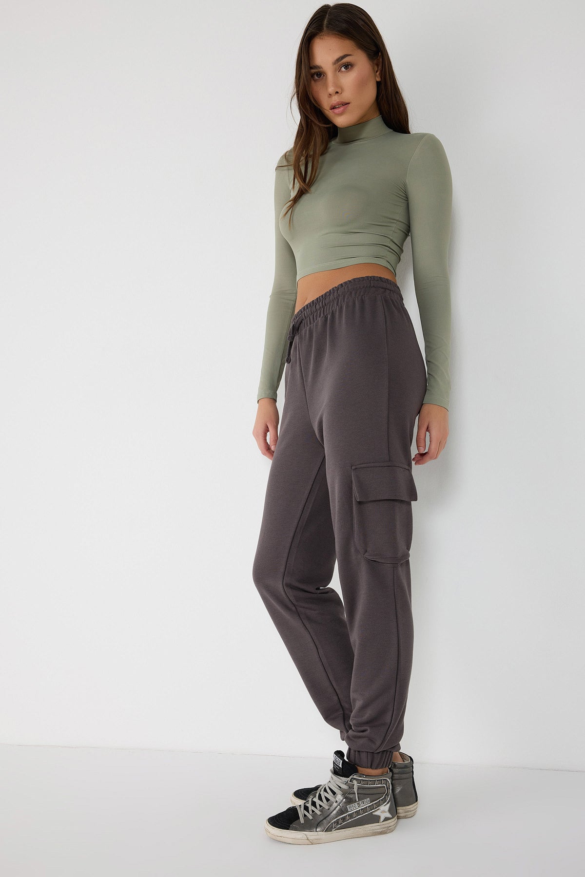 Basic Cargo Jogger Sweatpants