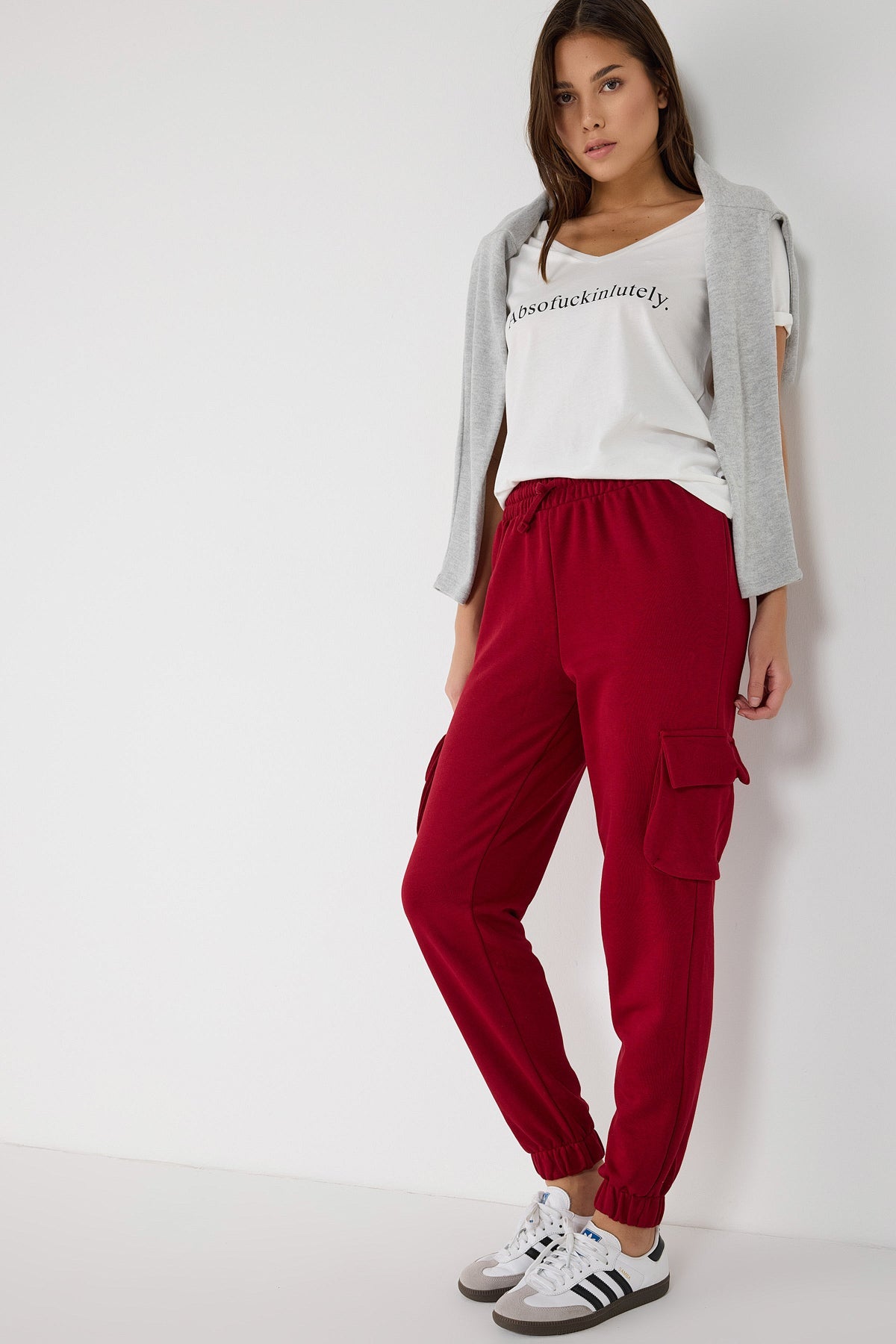 Basic Cargo Jogger Sweatpants
