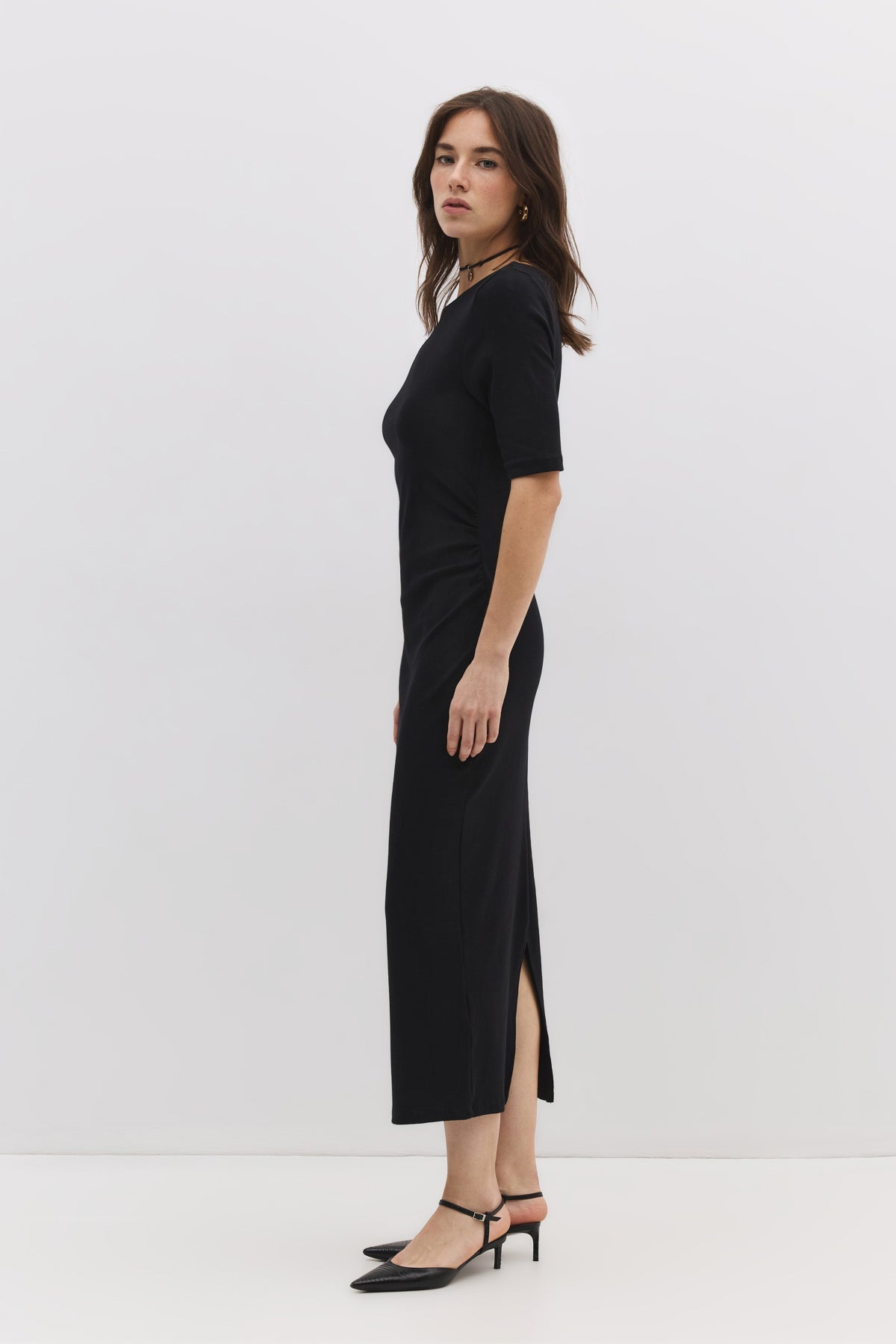 Basic Midikleid