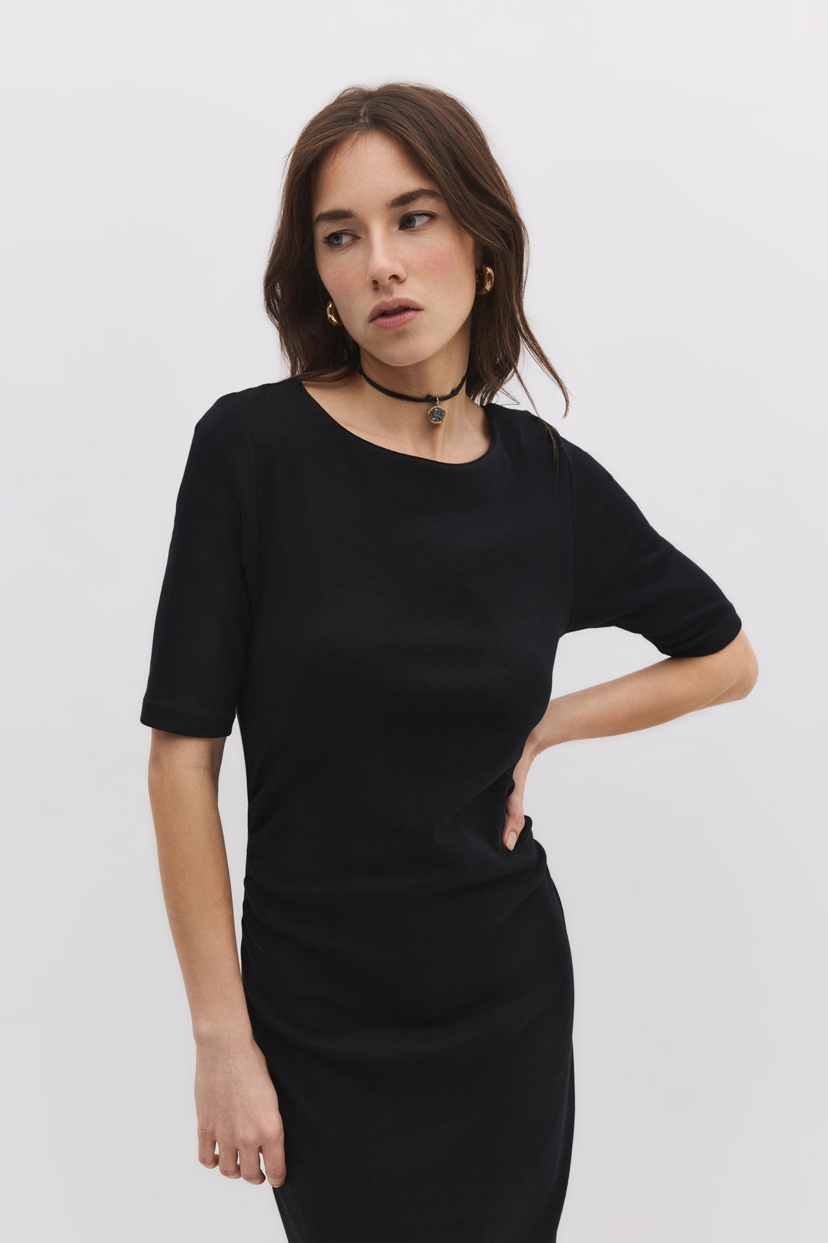 Basic Midikleid