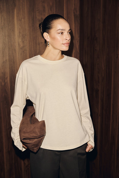 BASIL FLARE Bio-Baumwoll Bluse