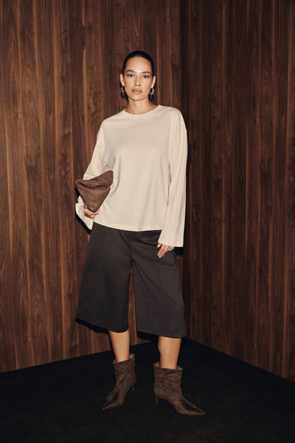 BASIL FLARE Bio-Baumwoll Bluse