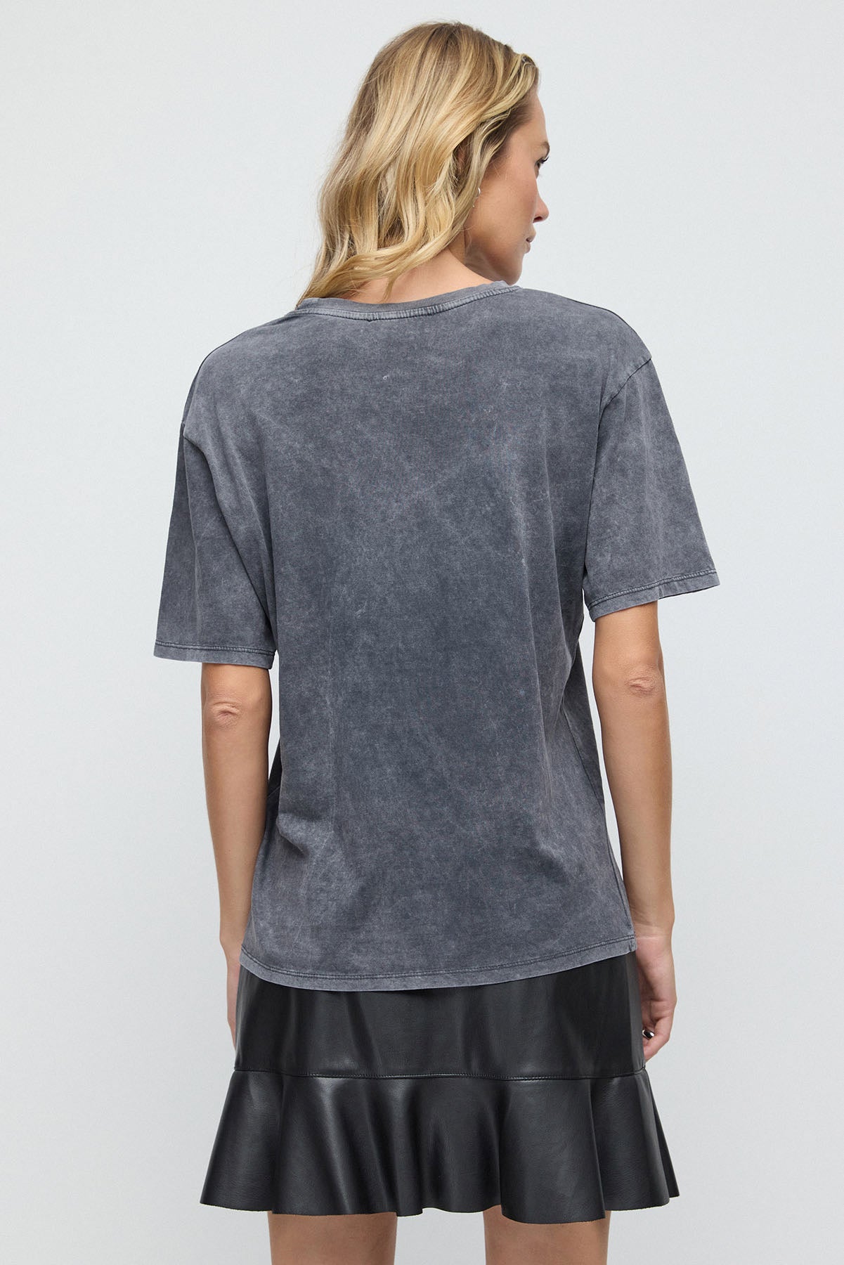 Bedrucktes Basic-T-Shirt