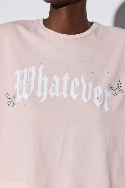 Bedrucktes Crop-T-Shirt