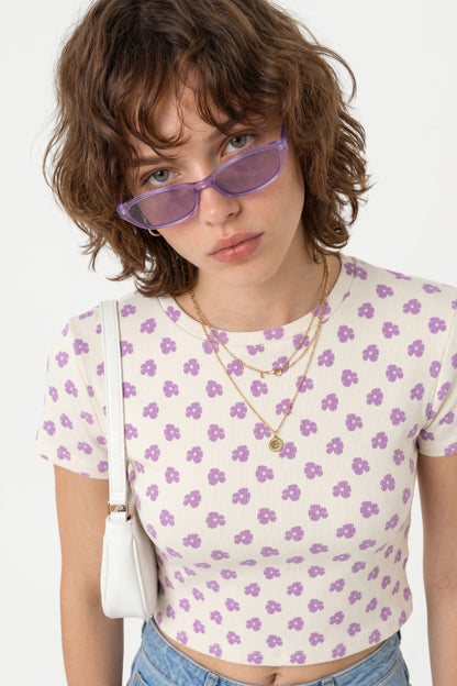 Bedrucktes Crop Top