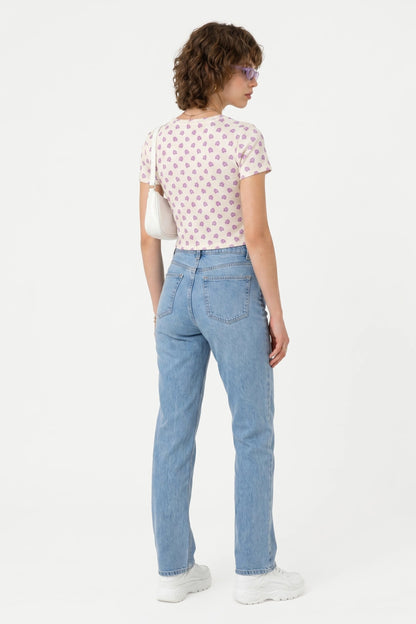 Bedrucktes Crop Top