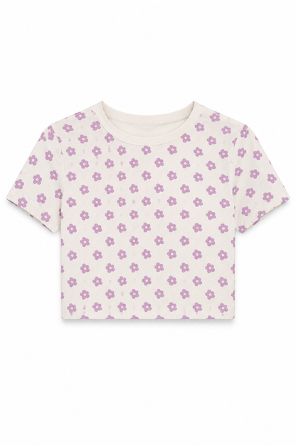 Bedrucktes Crop Top