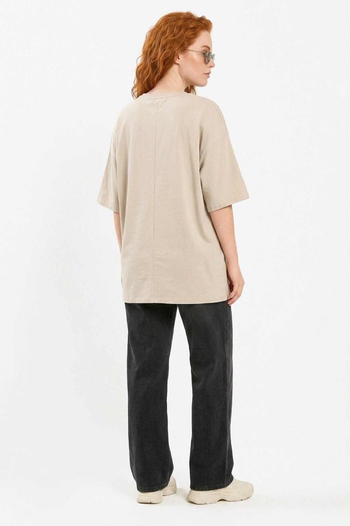 Bedrucktes Oversized T-Shirt