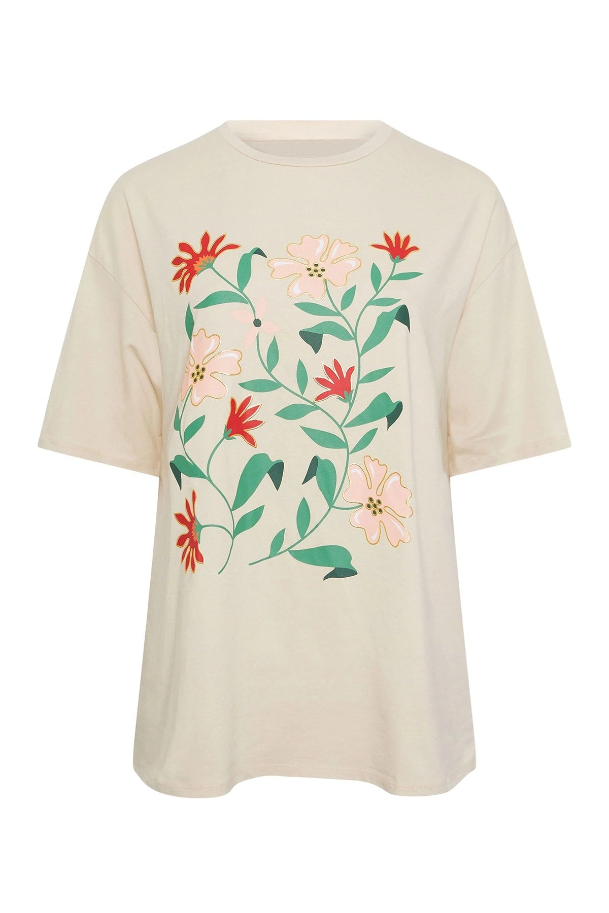Bedrucktes Oversized T-Shirt