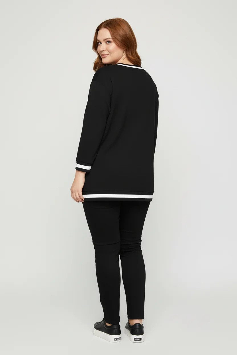 Bedrucktes Sweatshirt