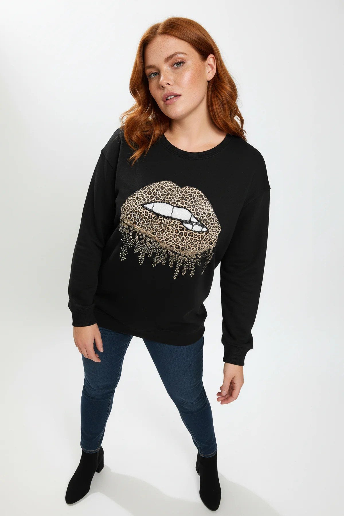 Bedrucktes Sweatshirt