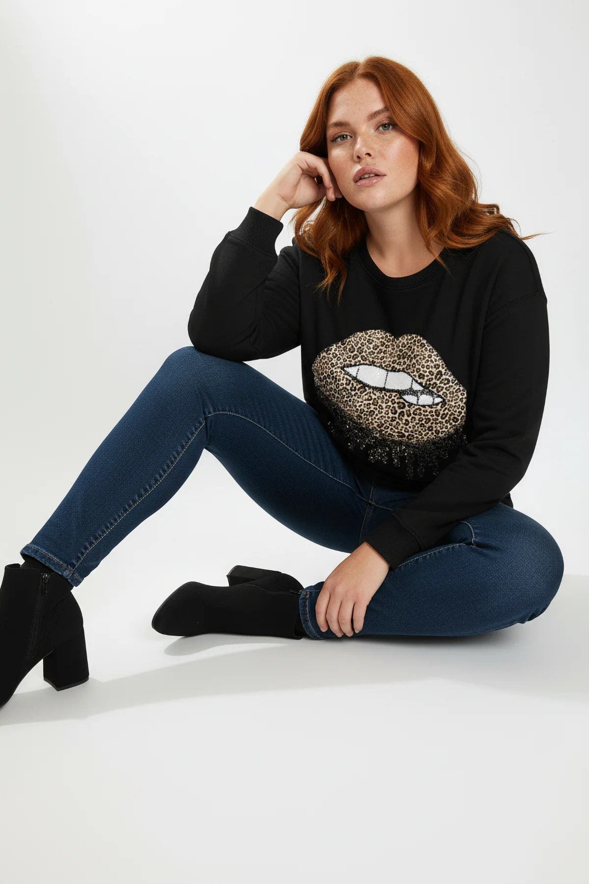 Bedrucktes Sweatshirt