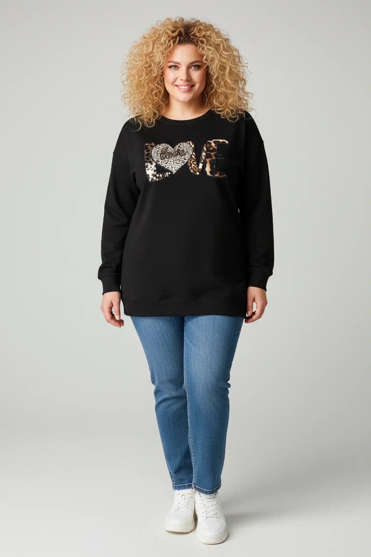 Bedrucktes Sweatshirt
