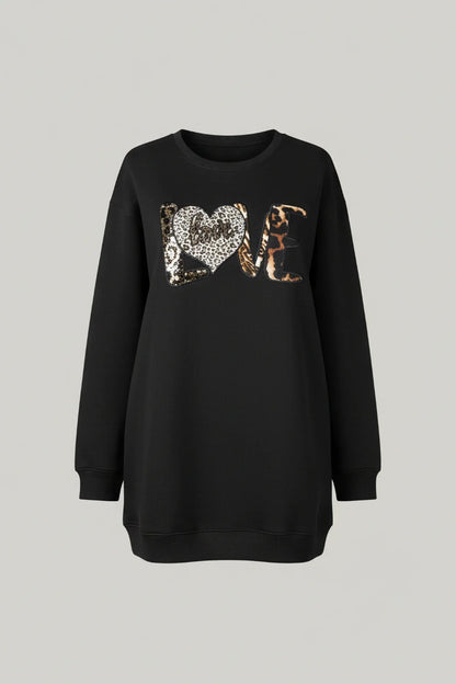 Bedrucktes Sweatshirt