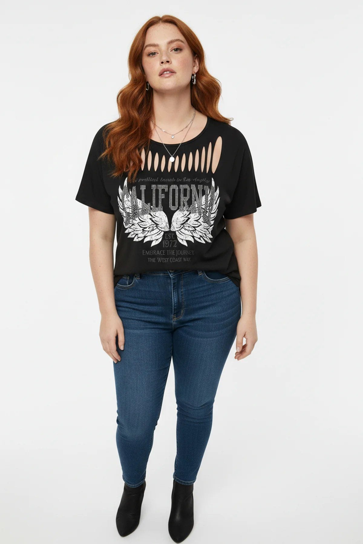 Bedrucktes T-Shirt