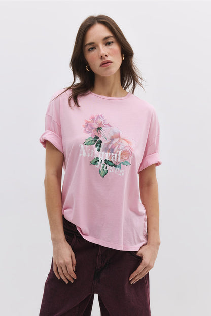 Bedrucktes T-Shirt