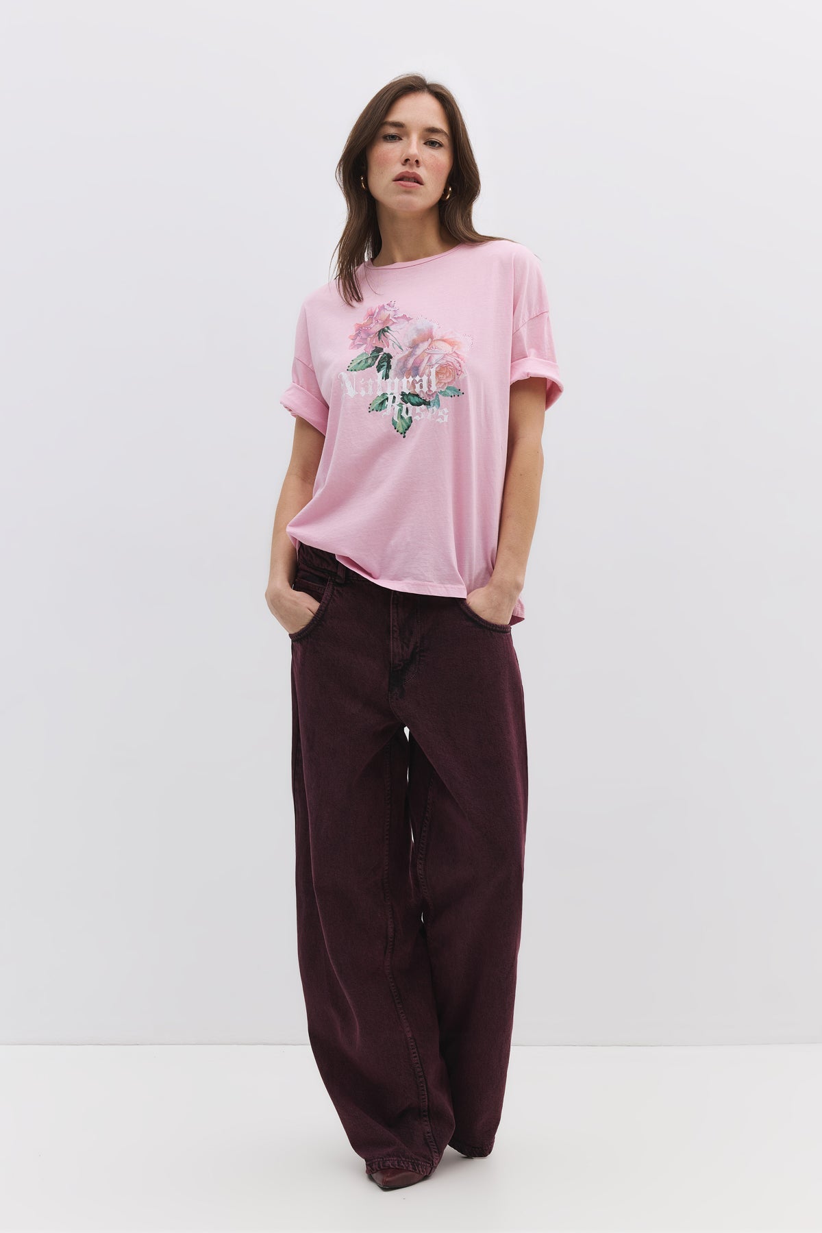 Bedrucktes T-Shirt