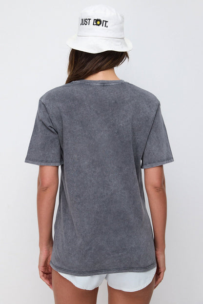 Bedrucktes Oversize-T-Shirt