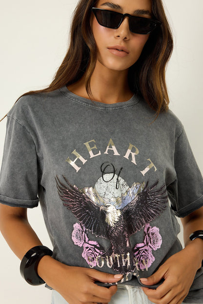 Bedrucktes Oversize-T-Shirt