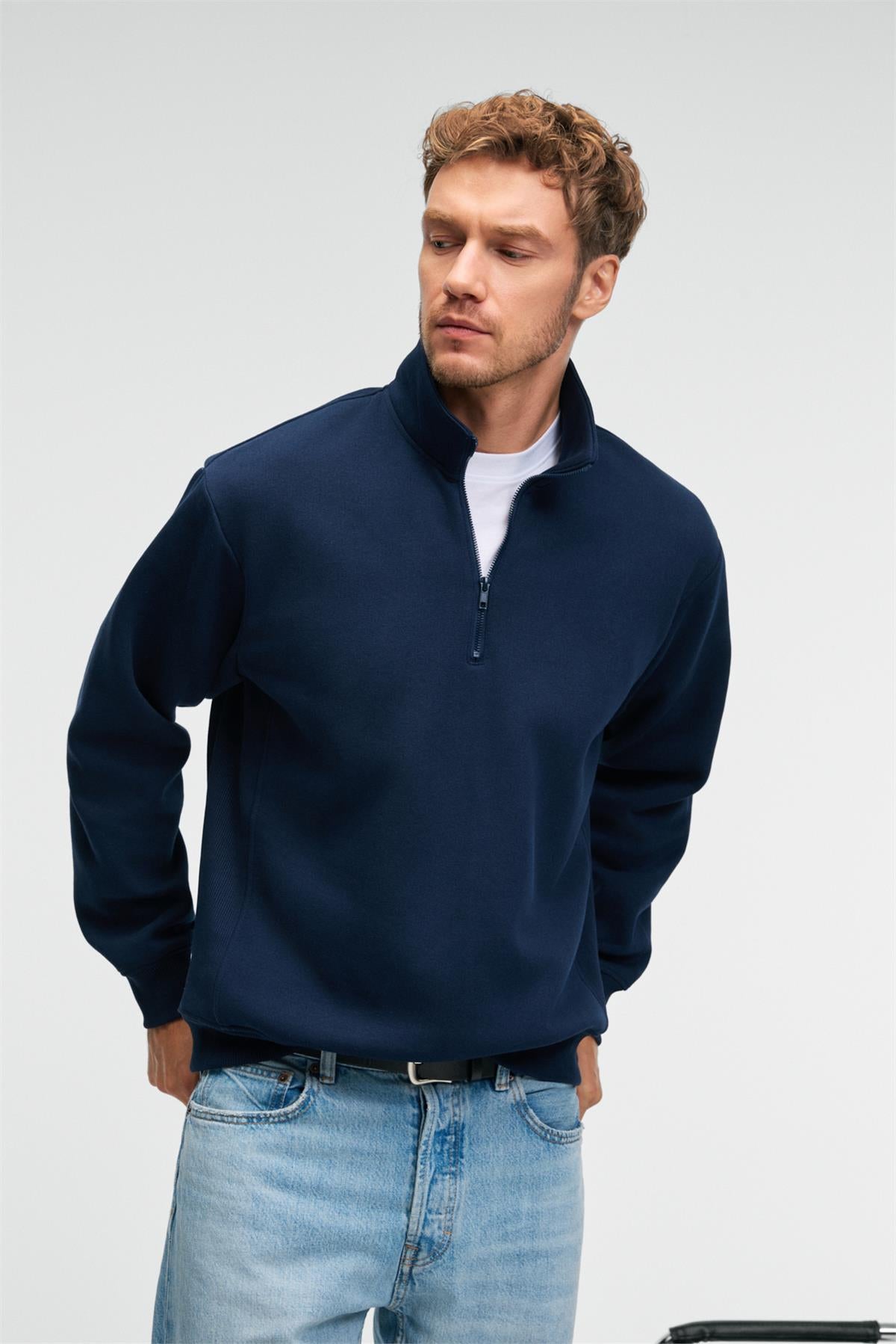 BAXTER Herren Relaxed Sweatshirt