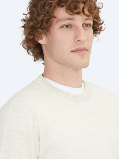 Beige Strickpullover