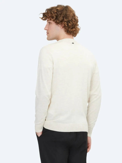 Beige Strickpullover