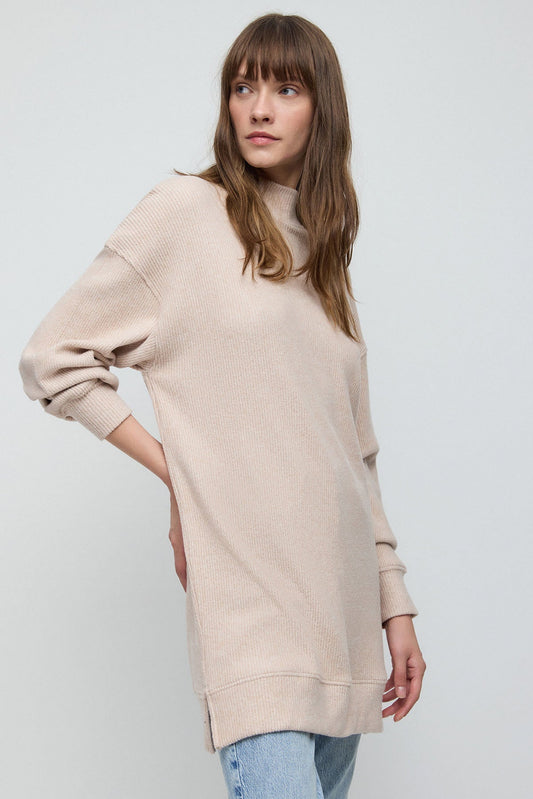 Rollkragenbluse