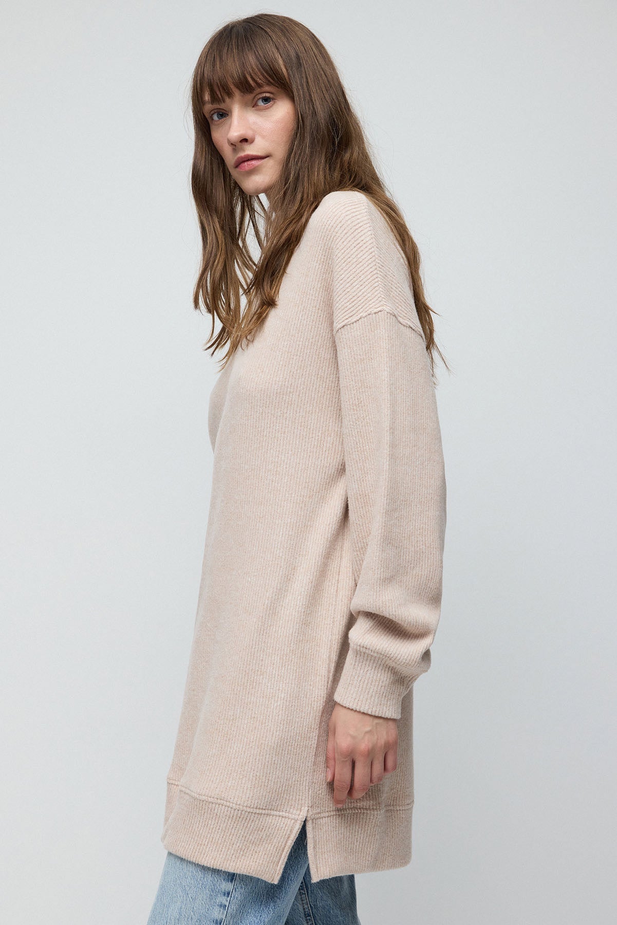 Rollkragenbluse