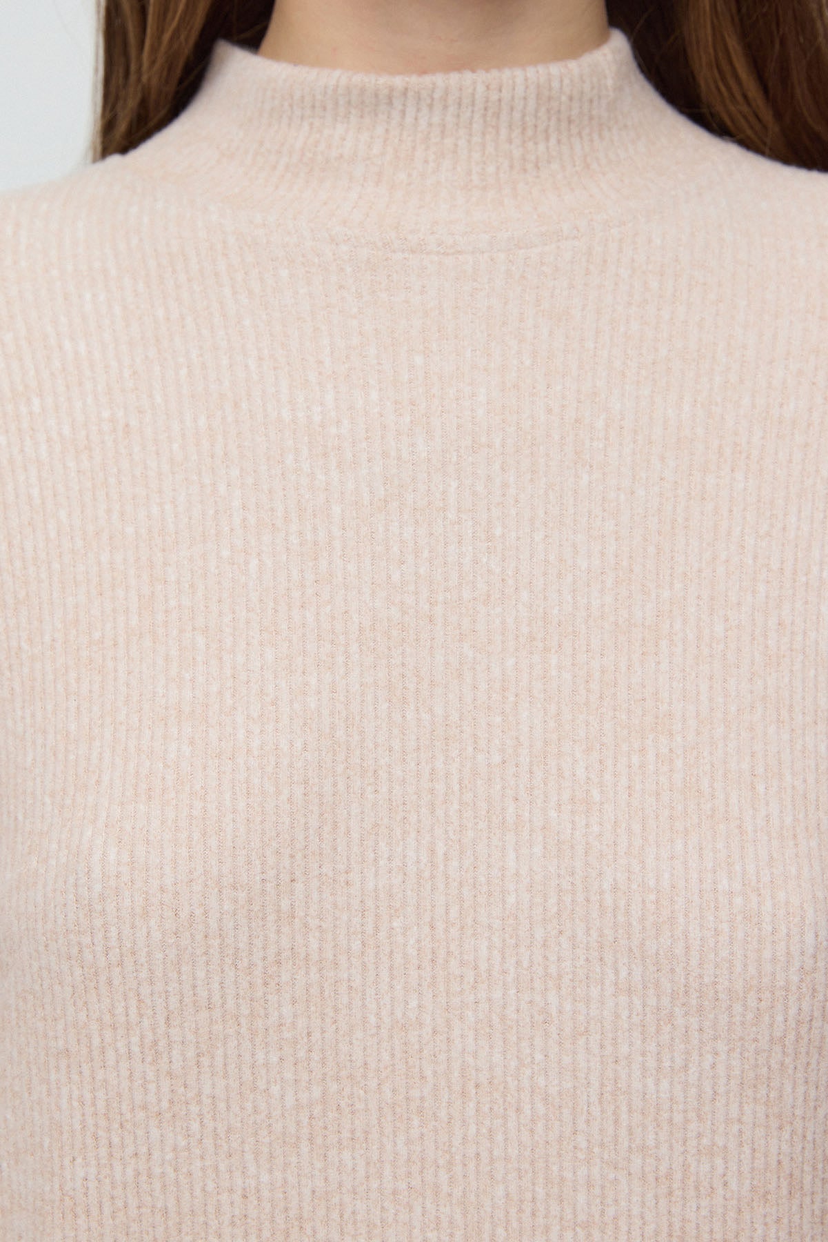Rollkragenbluse