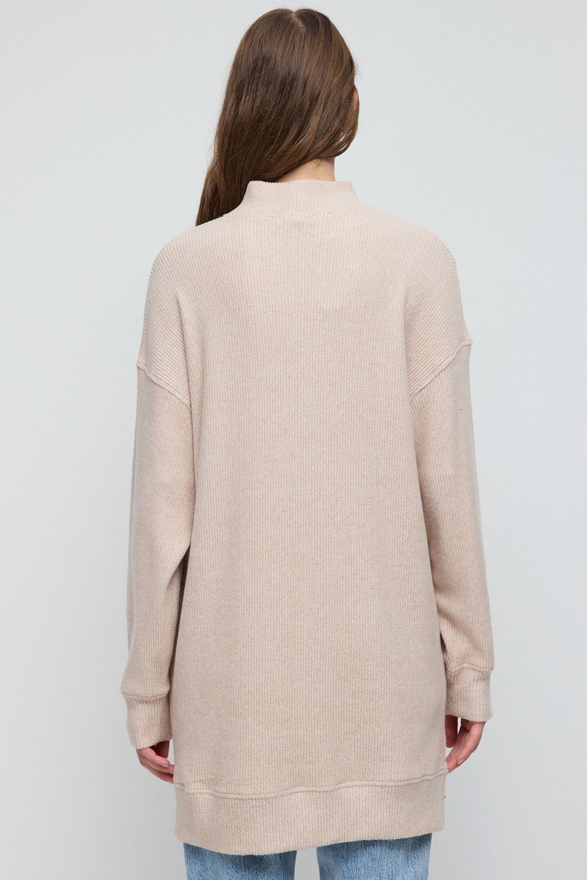 Rollkragenbluse