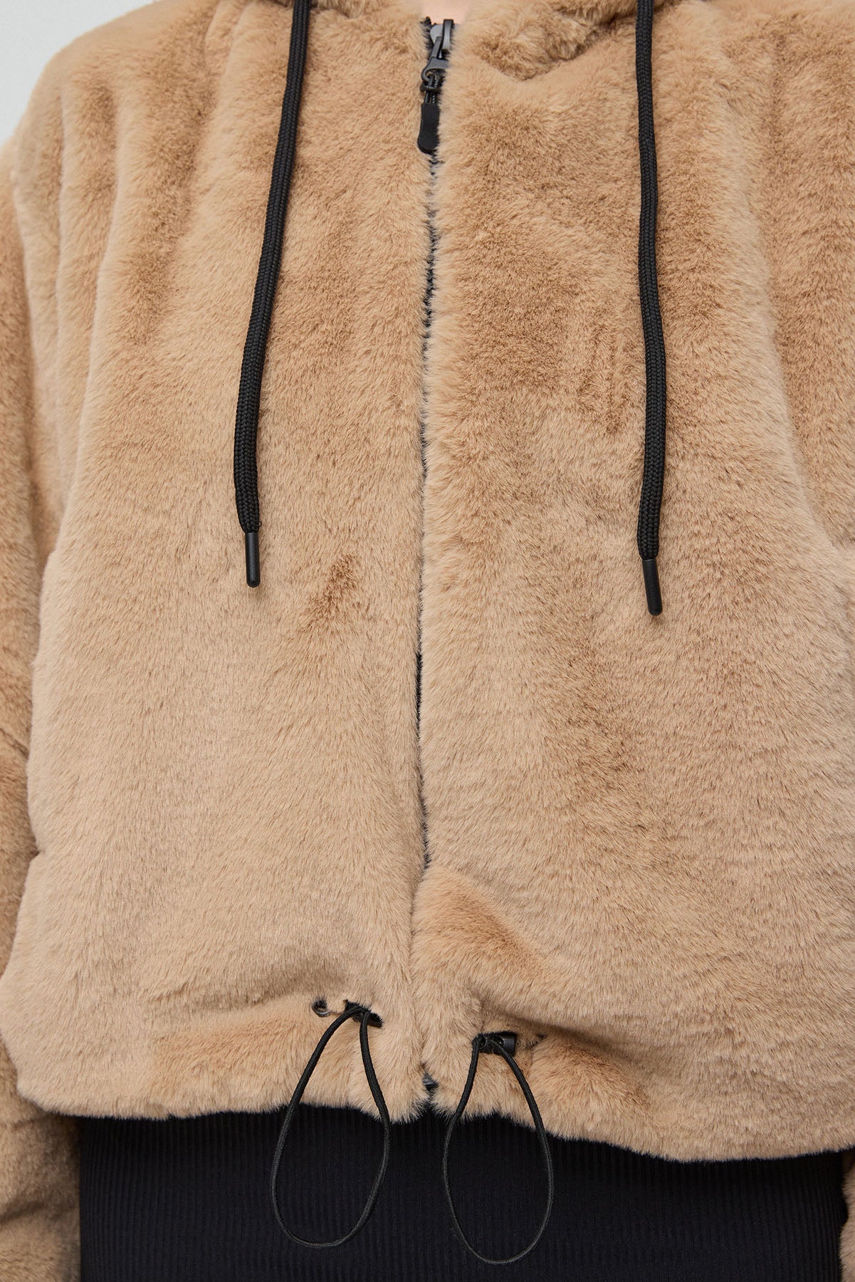Kapuzenjacke mit Reißverschluss