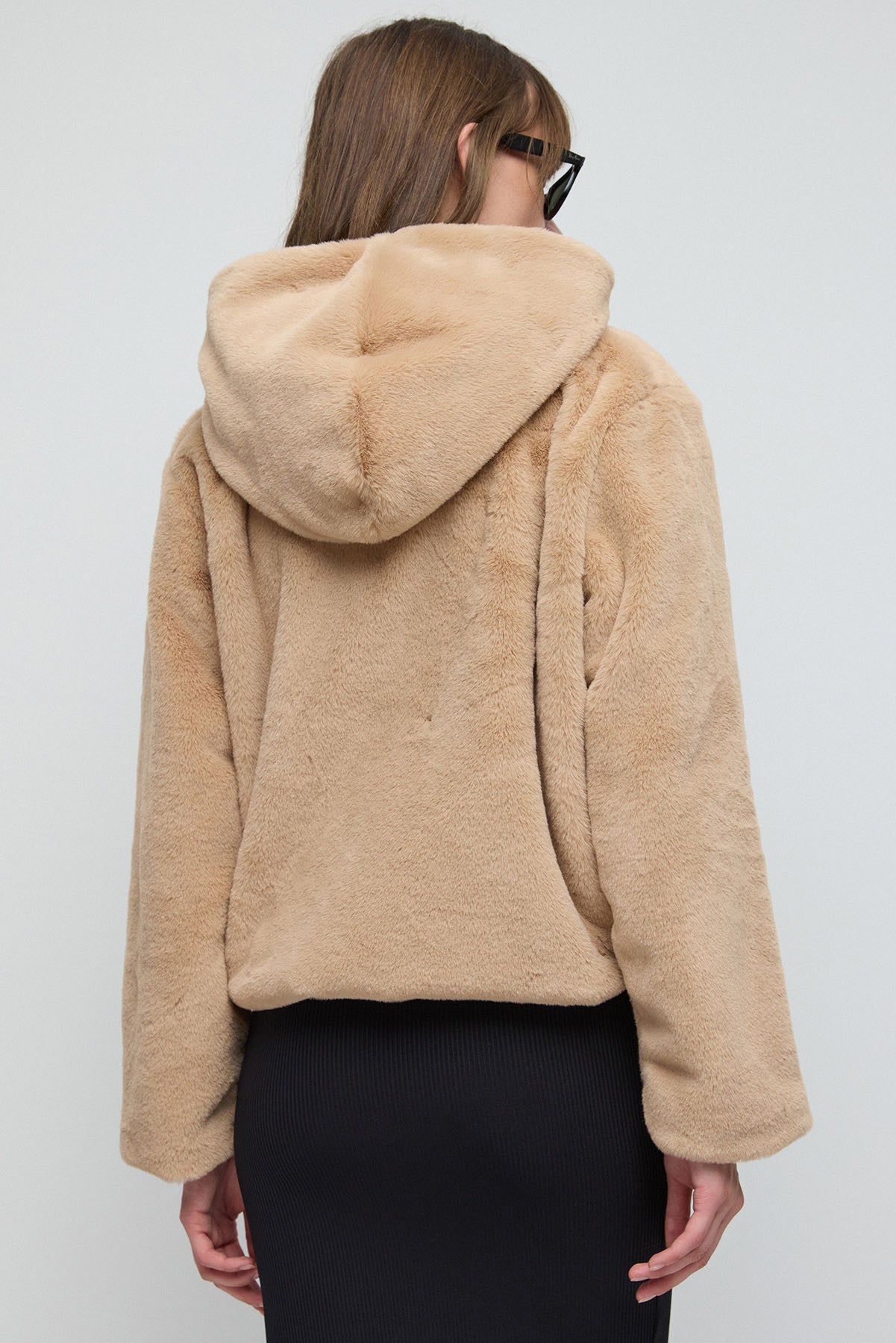 Kapuzenjacke mit Reißverschluss