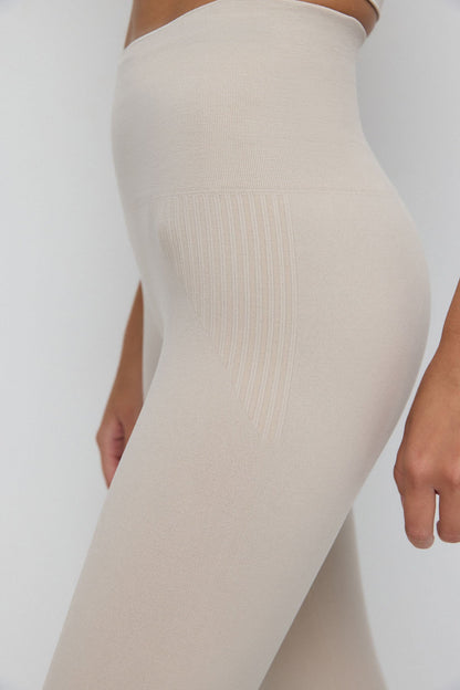 Sportleggings mit hohem Bund
