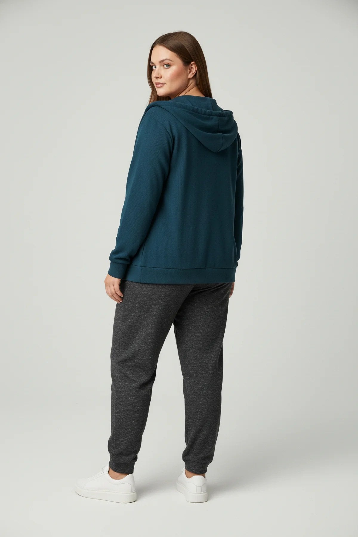 Jogginghose mit elastischem Bund und Kordelzug