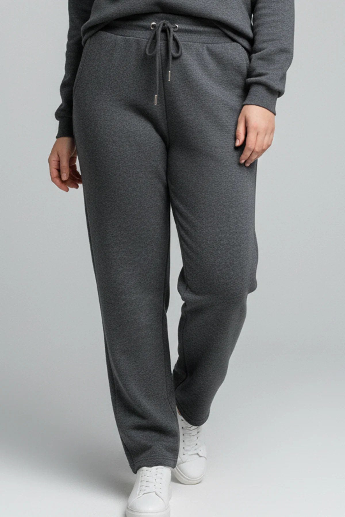 Jogginghose mit elastischem Bund und Kordelzug