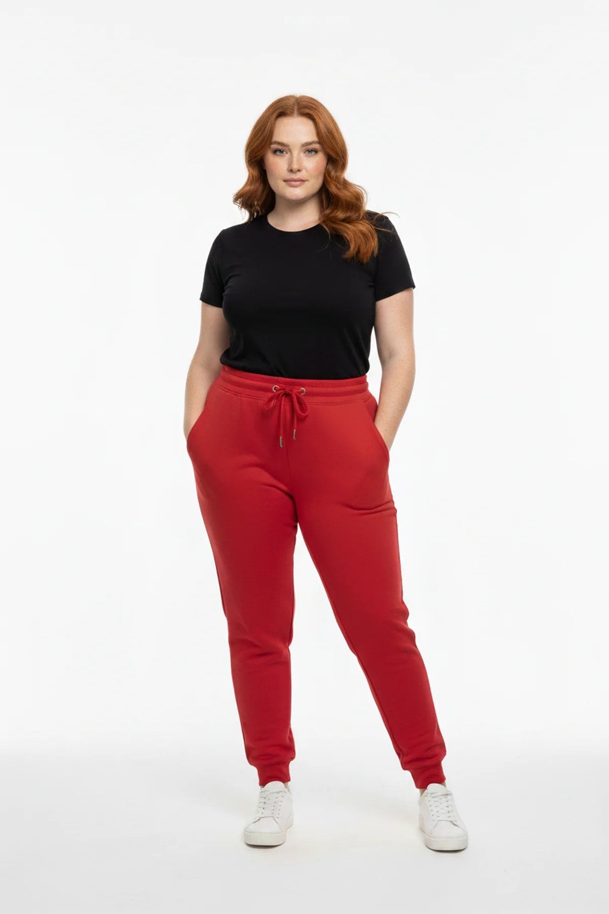 Sweatpants with Elastic Waistband