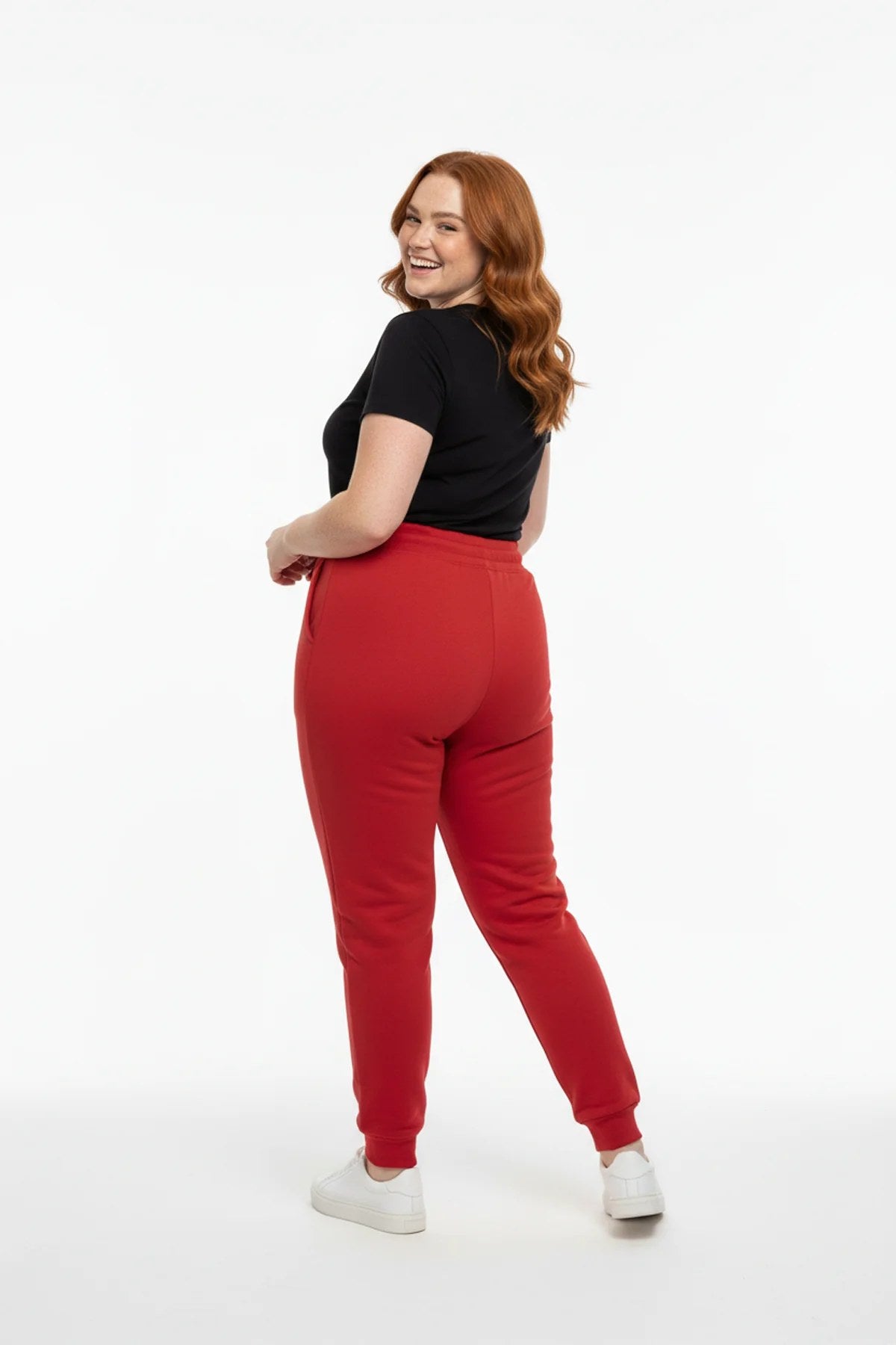 Sweatpants with Elastic Waistband