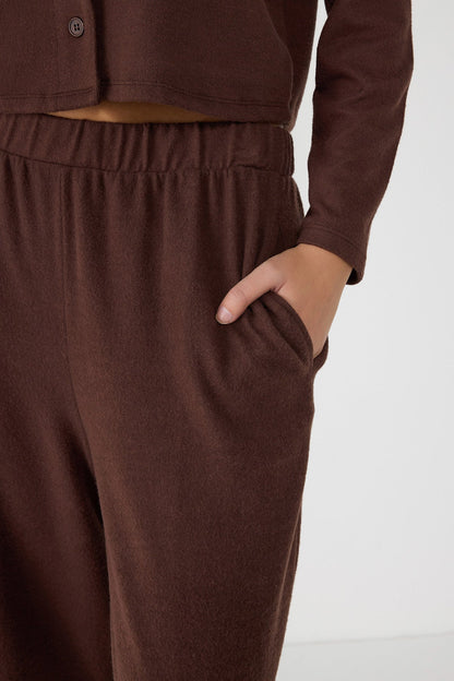 Hose mit elastischem Bund und Taschen