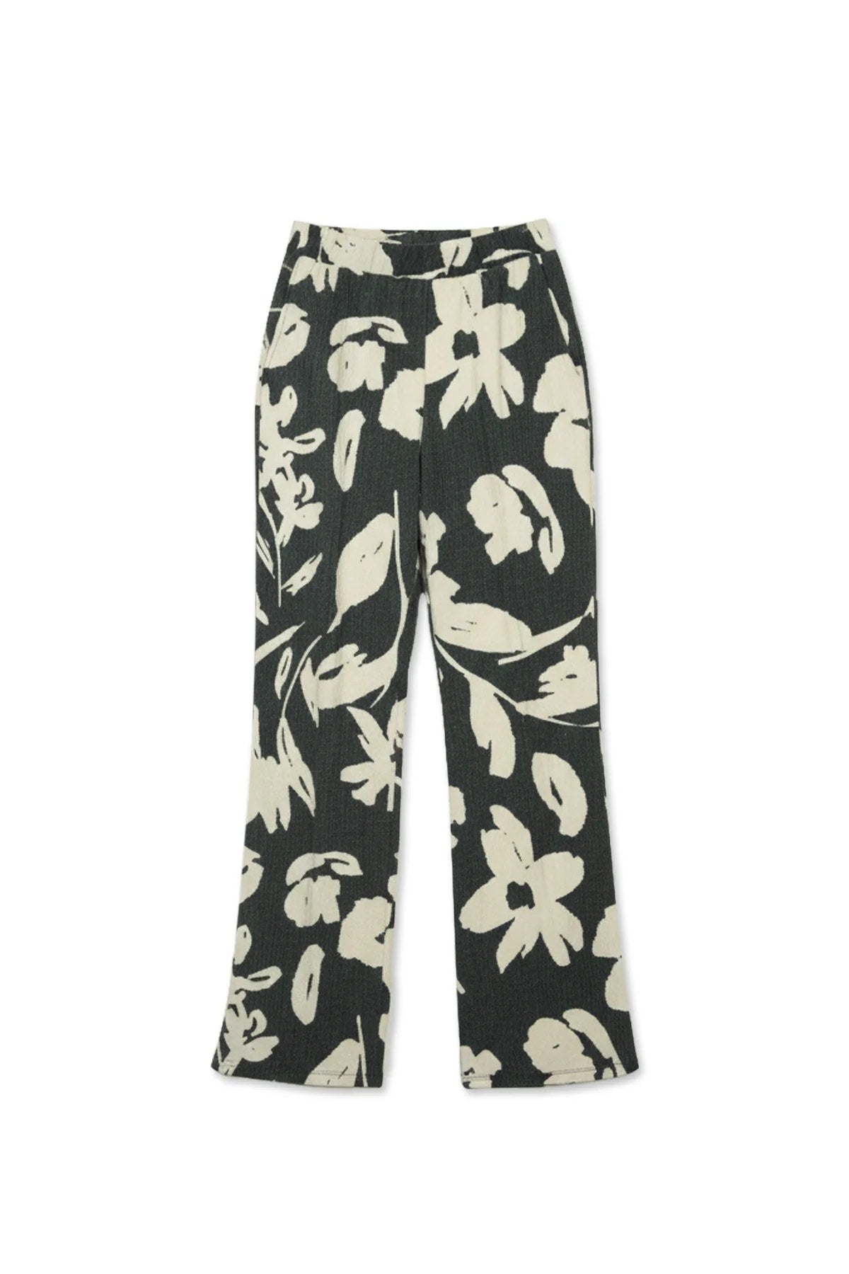 Elastische Weite Hosen mit Bund