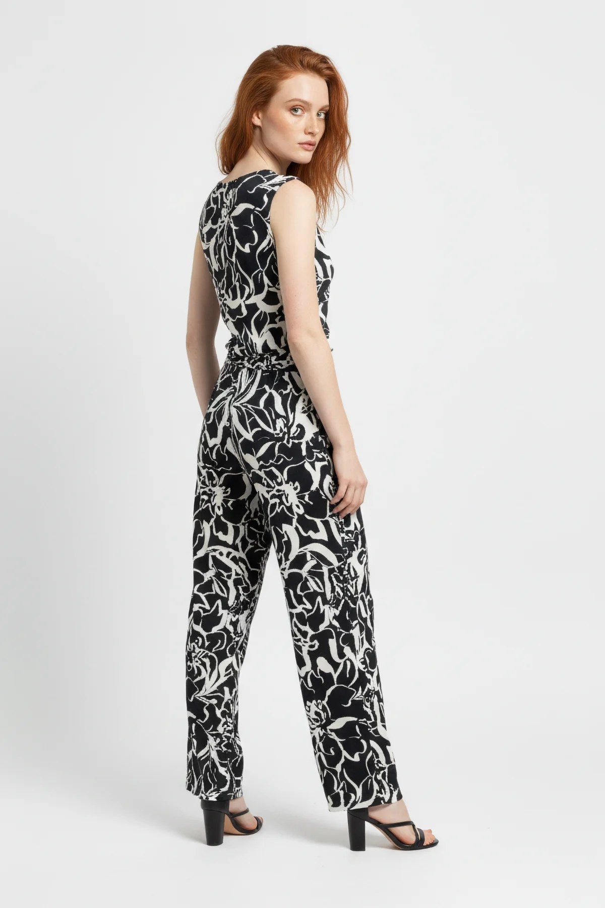 Elastische Weite Hosen mit Bund