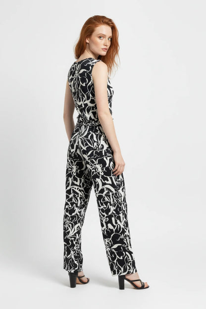 Elastische Weite Hosen mit Bund