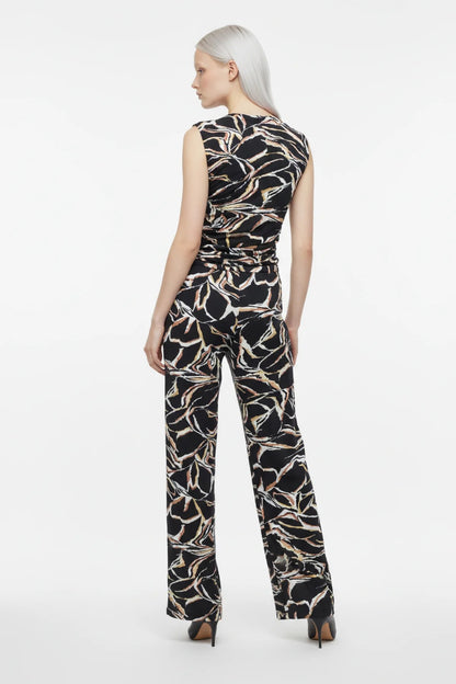 Elastische Weite Hosen mit Bund