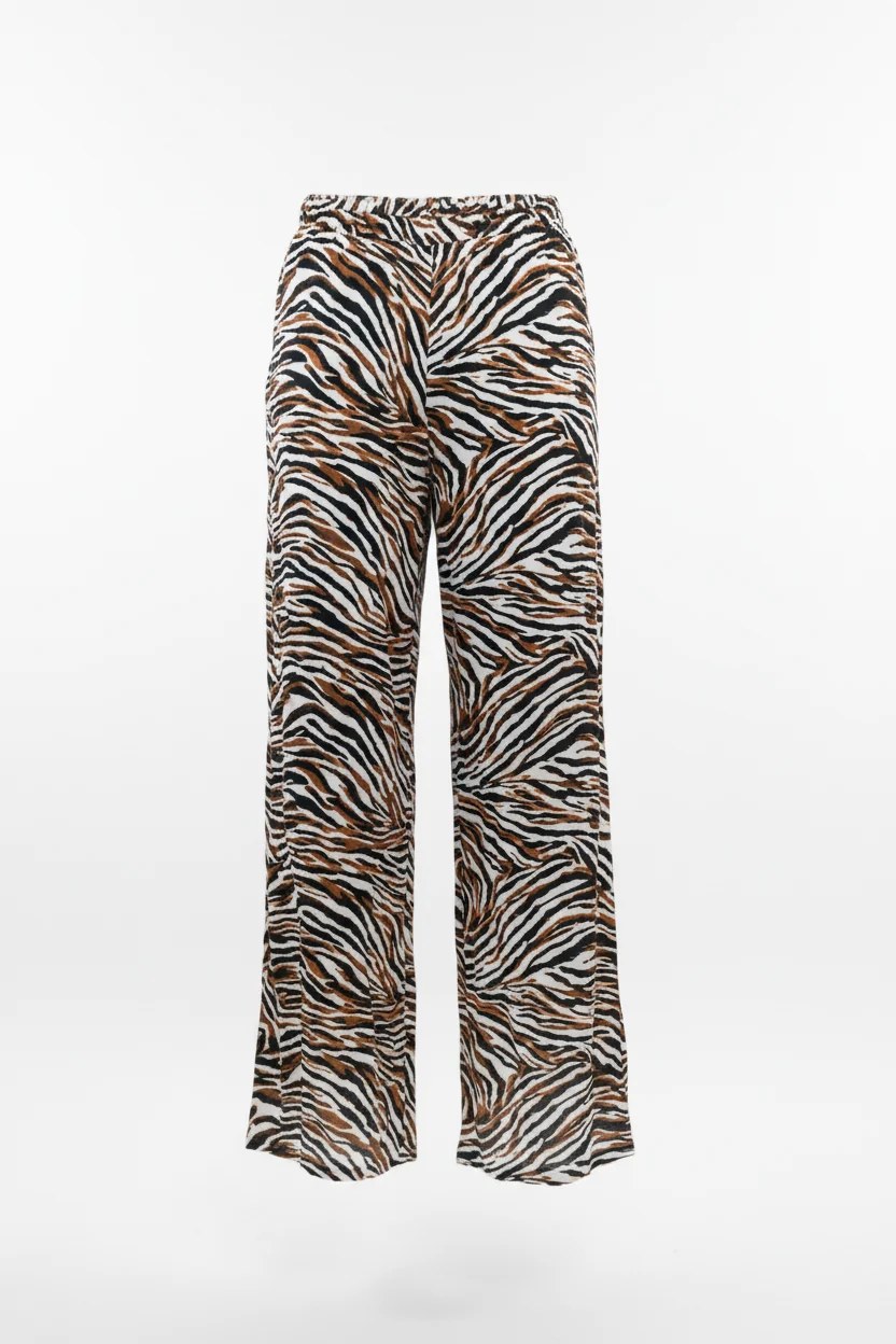 Elastische Weite Hosen mit Bund