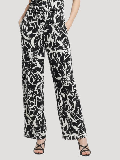 Elastische Weite Hosen mit Bund