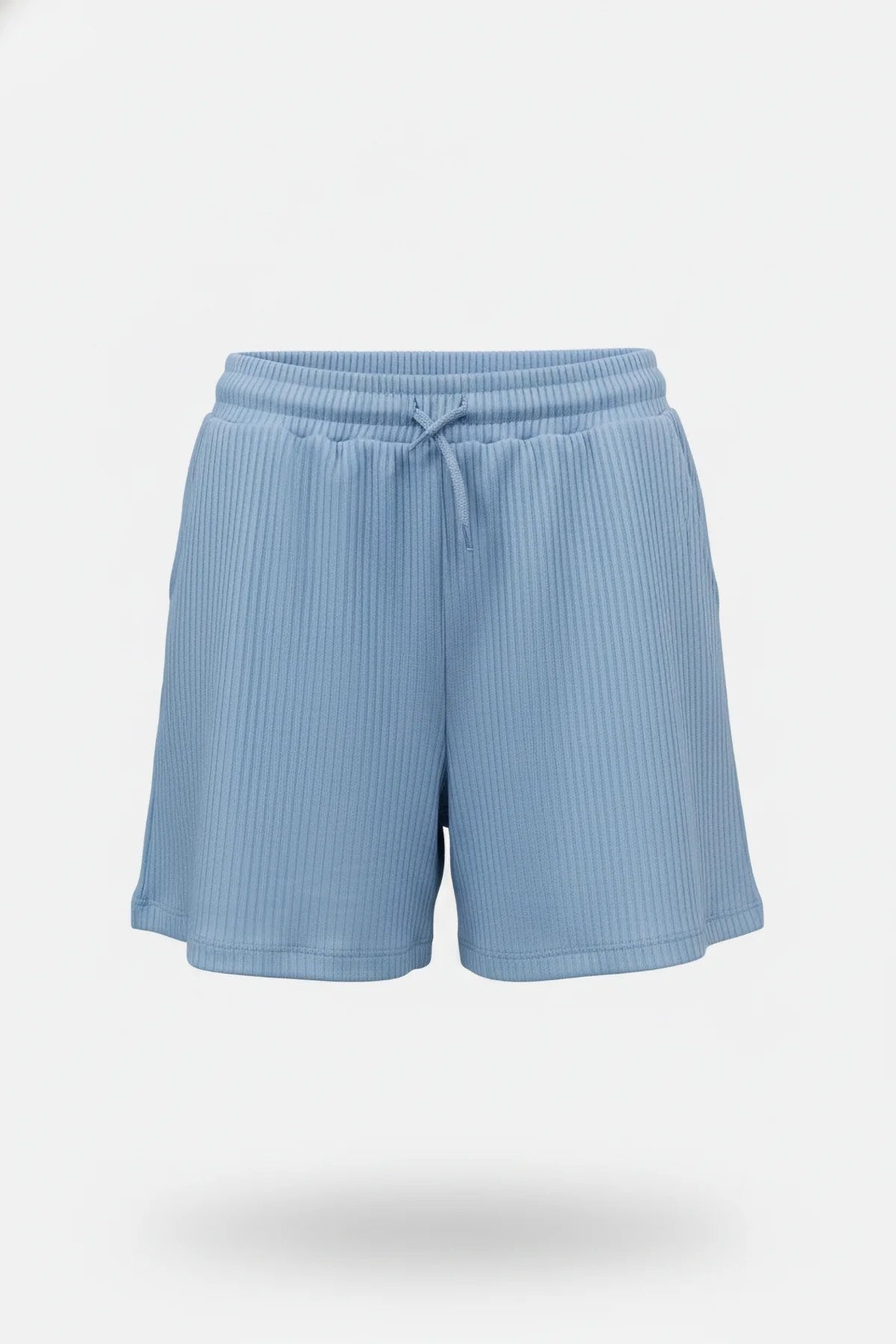 Hochtaillierte Elastische Shorts