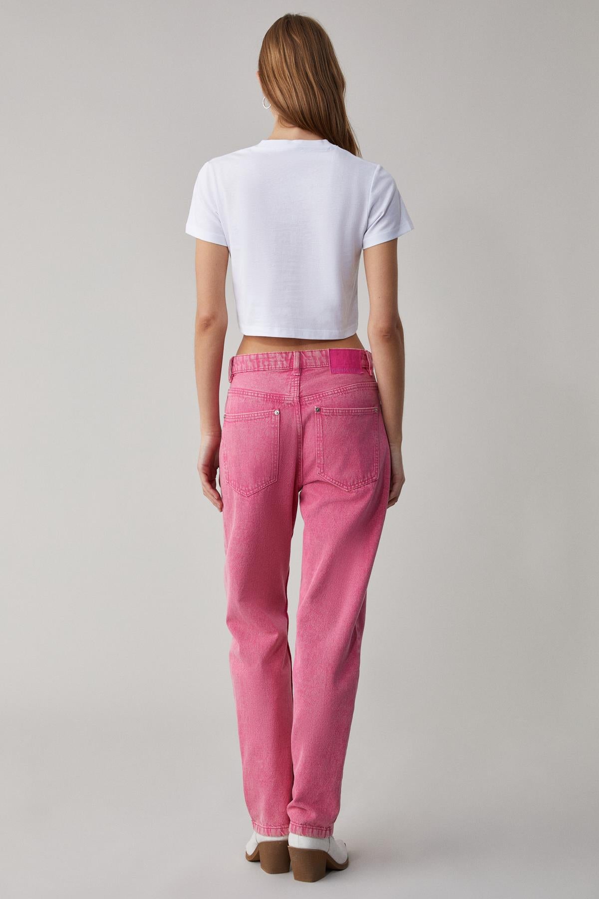 Damen Oversize T-Shirt Rundhals