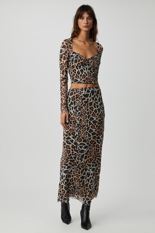 BEULAH Damen Maxi Tüllrock