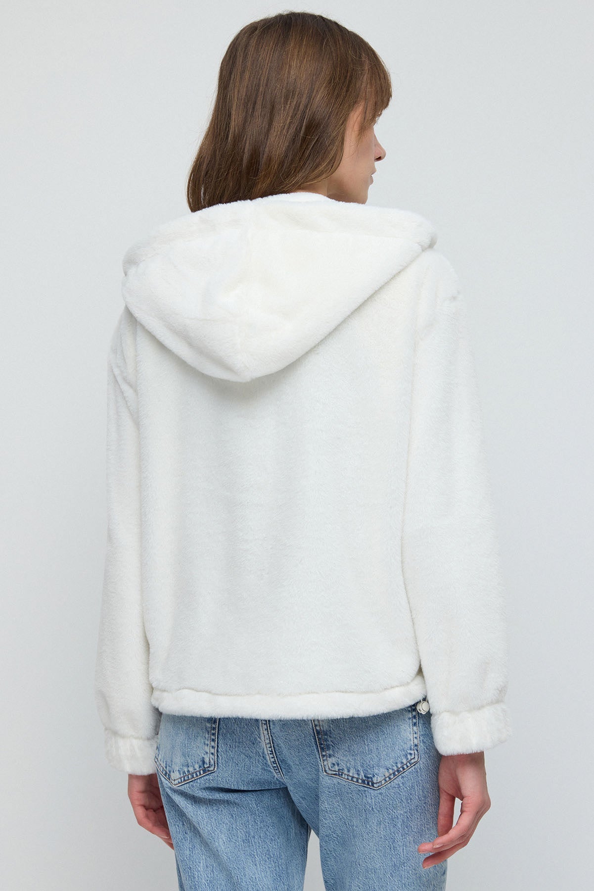 Fleecejacke mit Reißverschluss