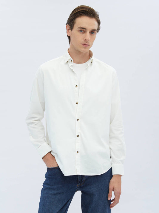 Kordstoff Regular Fit Woven Casual Hemd